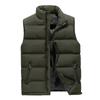 Large Size Casual Men's Vest Men's Slim Fit 2025 Hot Sale Autumn and Winter Warm Feather Cotton Vest