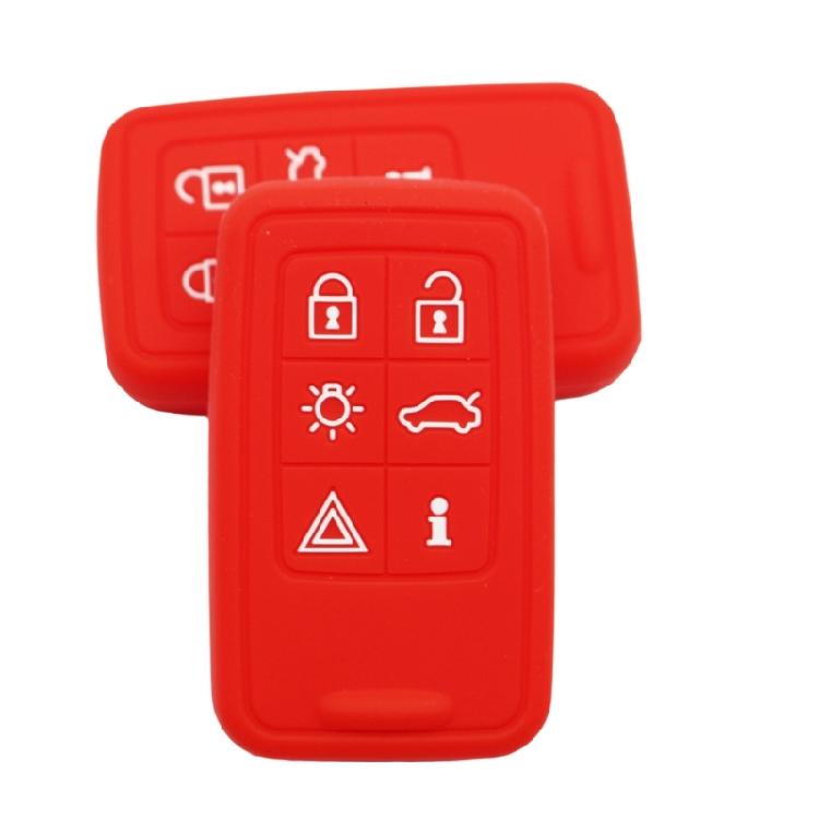 Ergonomic Silicone Key Fob Protector Shock Absorbing Design Non Slip Multi Color Option All Climate Resistance For Remotes