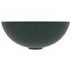 VidaXL Lavabo de Salle de Bain Rond Vasque à Poser de Toilette Lave-mains de Cuisine Salle de Cosmétiques Maison Intérieur 146981