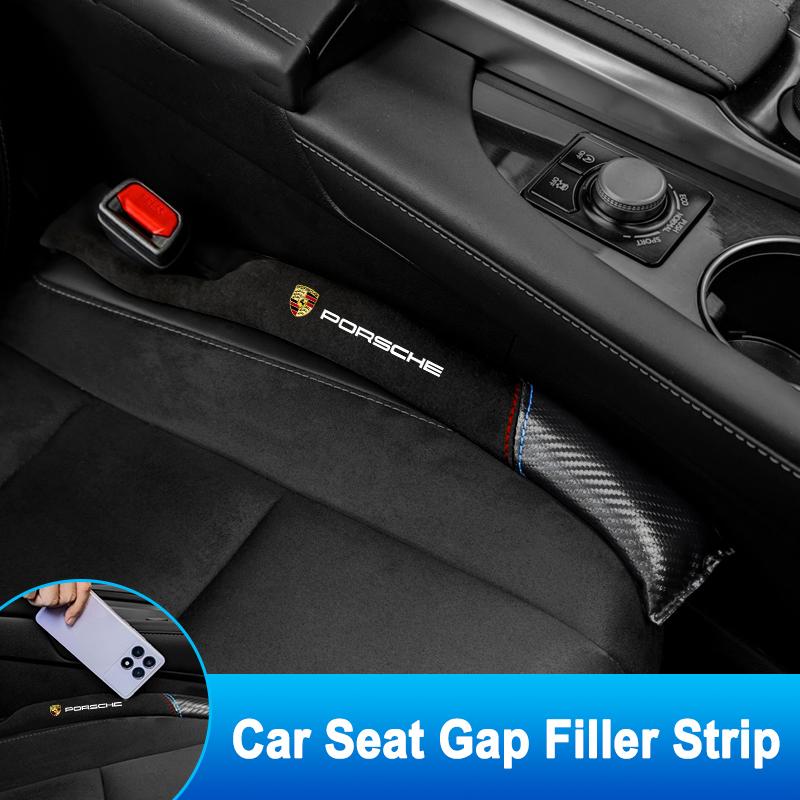 Car Seat Gap Plug Strip Leak-proof Filler Pad For Porsche Cayenne Panamera Macan 911 718 Taycan Boxster Cayman Pajun Accessories