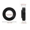 Thickened Front Wheel Frame Rubber Ring for Ninebot Max G30P A Pair Sealing Ring Kickscooter Skeleton Oil Seal Motor Cover