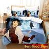 3D Anime Bed Kawaii Konsatoshi Printed Bed Set Duvet Cover Pillowcase Bedding Set Linen Sheet Quilt Cover Full Queen King Size