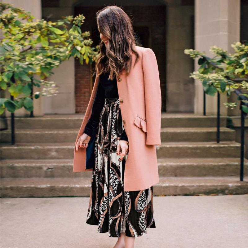 Bohém hippi nyári szoknya Alkalmi kabrió napruha szoknya, magas derékú térd alatti szoknya Női A vonal hosszú szoknya Rugalmas derék szoknya