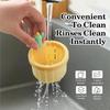 1pc Cactus Sink Drain Strainer Press Automatic Dumping Basket Multi-functional Use Filter Net for Tub Kitchen Waste Collector