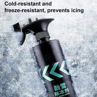 Windshield Ice Spray Winter 480ml Glass Protection Frost Snow Ice Removal Car Spray For Rearview Mirror Windscreen Morning