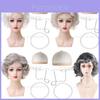 Classic Short Curly Granny Wig For Halloween Costume Party Great For All Ages And Skin Tones