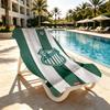 Club Santos Laguna Print Beach Towel Design, Soft, Lightweight. for Home Bathroom, Spa, Pool, Yoga, Surfing, Camping, Gift for Family, Friend
