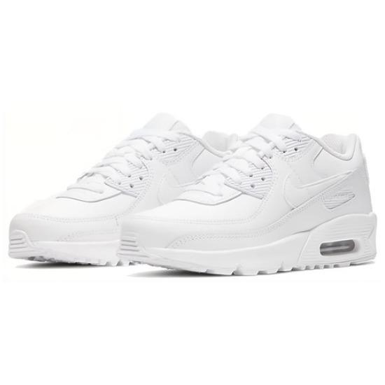 

Nike Air Max 90 Recraft Triple White GS - CD6864-100 EU 36.5 білий