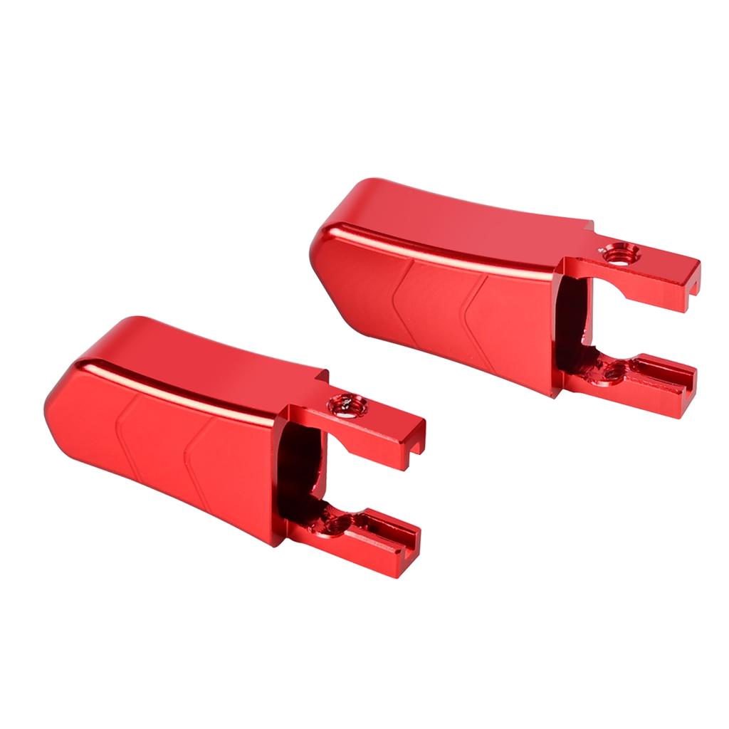 2PCS Car Adjustment Rods Seat Release Lever Knob Latch Handle Side Red Black Aluminum Alloy For Ford Mustang 2005 2006-2014