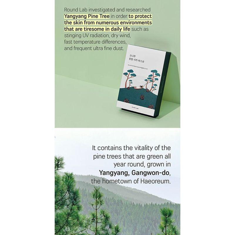 ROUND LAB - Pine Calming Cica Mask Set