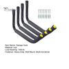 1/2/4 Stuks Heavy Duty Garagehaak 100 lbs Wandmontage Metalen Gereedschapshanger Kajaks Fiets Ladder Tuin Elektrisch Gereedschap Organizer Hangend Opbergrek