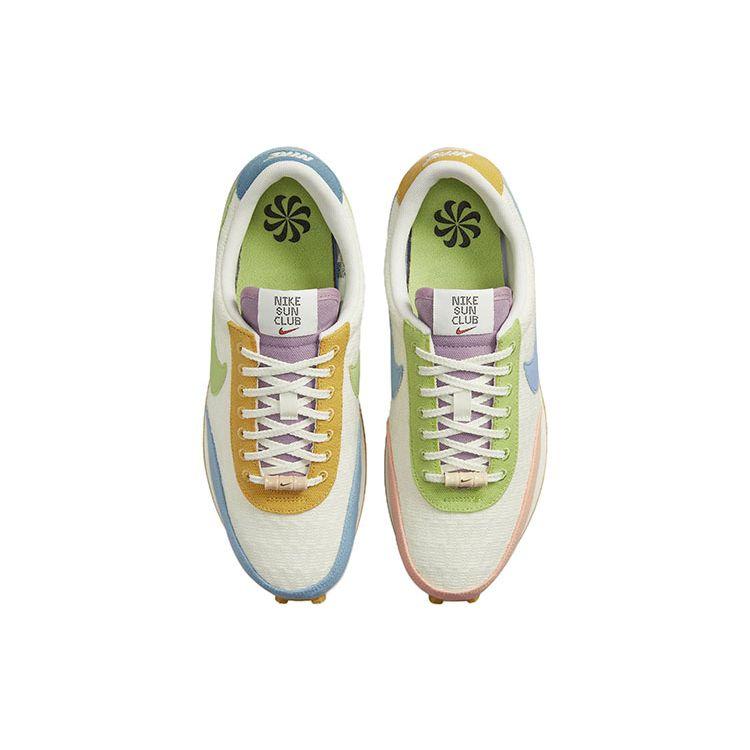 Nike Daybreak SE Sun Club - Worn Blue Women Sneakers White Sail Vivid-Green DM7605-100