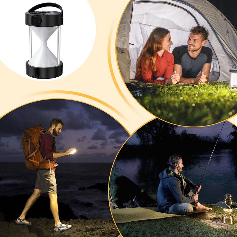 Solar Lamps 1000 Lumen USB Rechargeable Lantern Energy-Saving 4 Lighting Modes Outdoor Gear For Hiking Fishing Backpacking