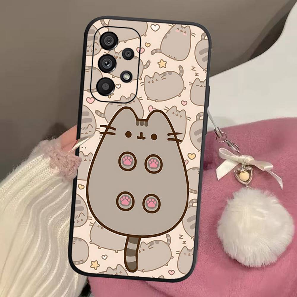 P-PusheenS CARTOON Phone Case For Samsung A 52 53 21 32 13 12 71 31 51 40 72 73 70 22 42 50 30 20 21 Shell