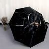 1pc Game of Thrones Design Automatic Open/Close Umbrella - Compact Travel Umbrella, Perfect Gift for Friends -Intricate Design Umbrella yy250811104