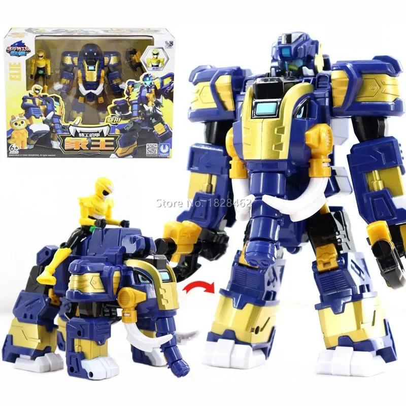 2025 Mini Force Wild Power Transformation Robot Model ornaments Gifts Toys Action Figures MiniForce X Deformation Dinosaur Toys