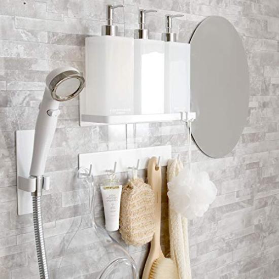 tower Magnetic Bathroom Hook Large Tower Yamazaki Jitsugyo (White/9914)