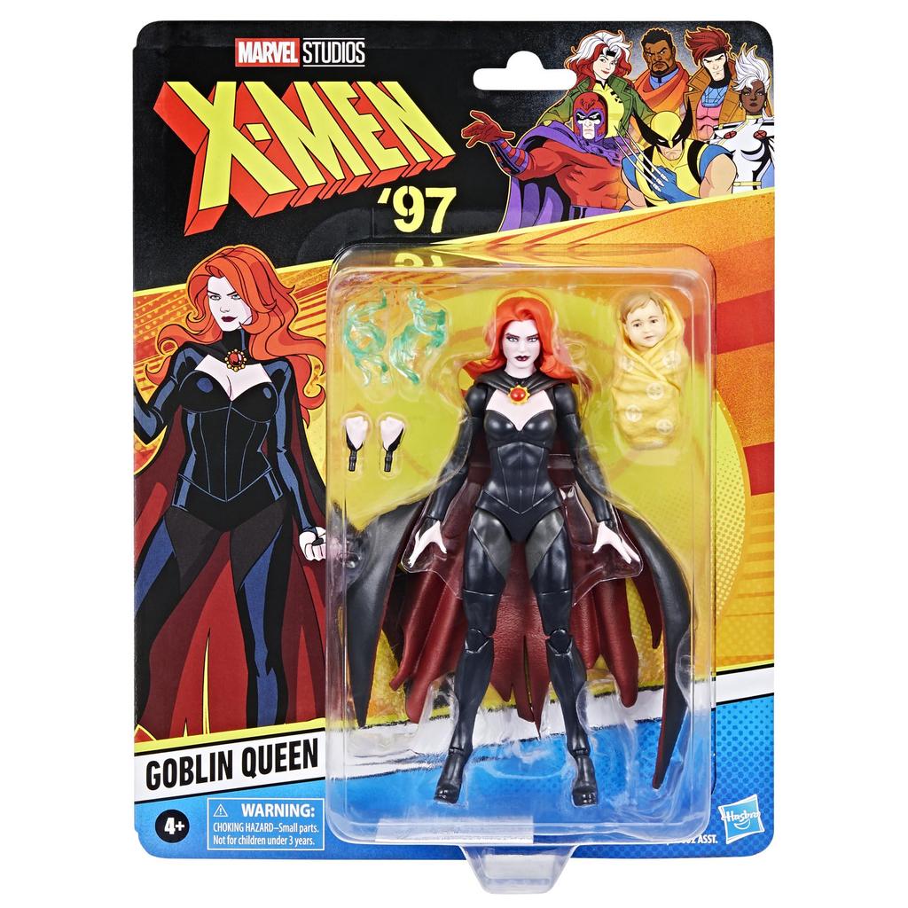 Hasbro MARVEL Marvel Legends Series Queen Goblin, X-Men `97 Collection 6 Inch (15cm) Action Figure F9057 Genuine Product