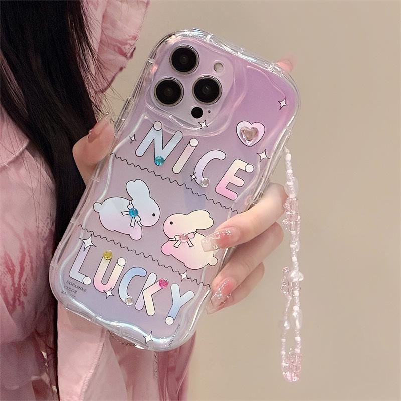 Zhitai Cartoon Cream Pattern Mobile Case for iPhone 12/14/15/16Pro, Compatible with XS/678 Models.