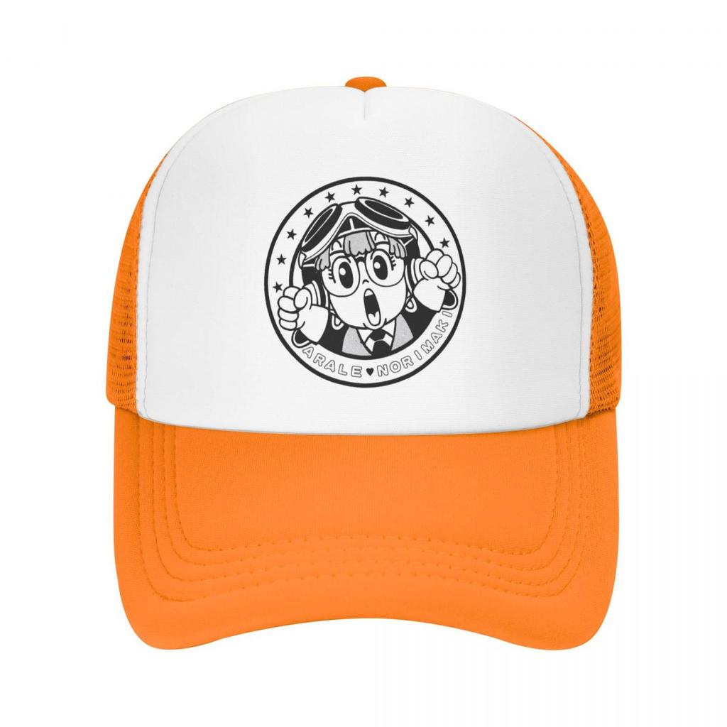 Custom Robot Arale Norimaki Baseball Cap Men Women Adjustable Japan Manga Dr Slump Trucker Hat Sports Snapback Dad Hats