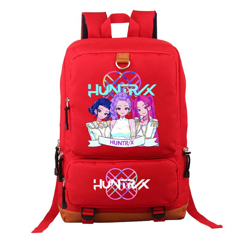 Anime Cartoon Peripheral Korean Version Student Schoolbag Large Capacity Leisure Travel Bag Personalized Printing Backpack