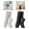 Ballet Shoe Shaped Flower Vase,Art Ceramic Vase Decorative Vase Indoor Ornament Hydroponic Vase Propagation Vase for Entryway