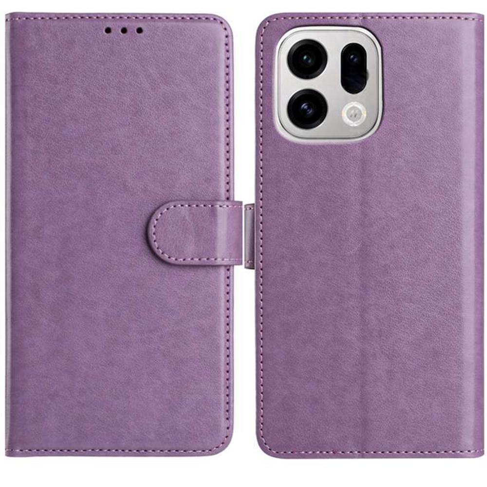 For Oppo Find X9 Pro 5G Wallet Phone Case Stand PU Leather Folio Flip Cover with 8 Card Slot