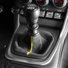 KUNGKIC MT Shift Boot for Toyota GR86 ZN8 and Subaru BRZ ZD8 Alcantara Shift Knob Scratch and Stain Interior Car Accessories (2021-2025) - Suede-Style