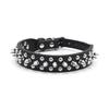 PU Dog Collar Spiked Anti-bite Anti-escape Tactical Pet Necklace Small Medium Large Dogs