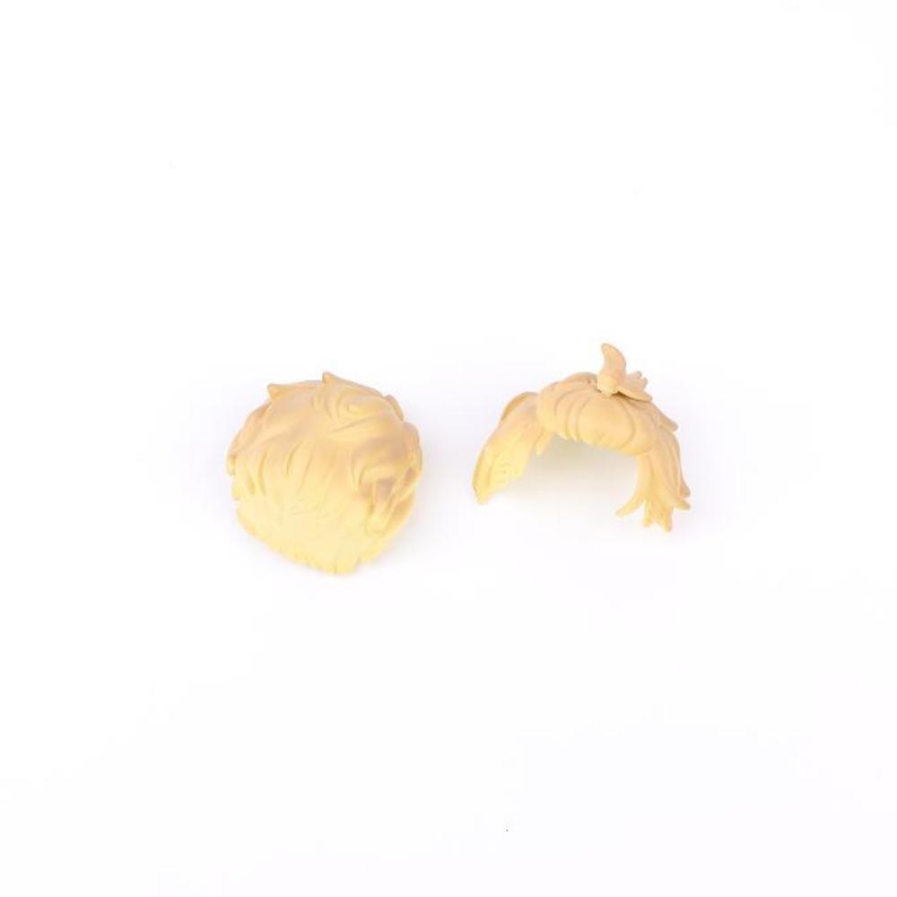 Ob11 Doll Plastic Hair Replacement Doll Hair Head Mold Accessories For Obitsu11 Gsc Body 1/12 Bjd Head Shell Doll Body Boy Girl