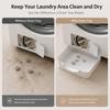 Washing Machine Drain Tray Universal Drain Funnel Proof Tray Front Load Washer Drip Catcher Base Water Collection Catch Tray