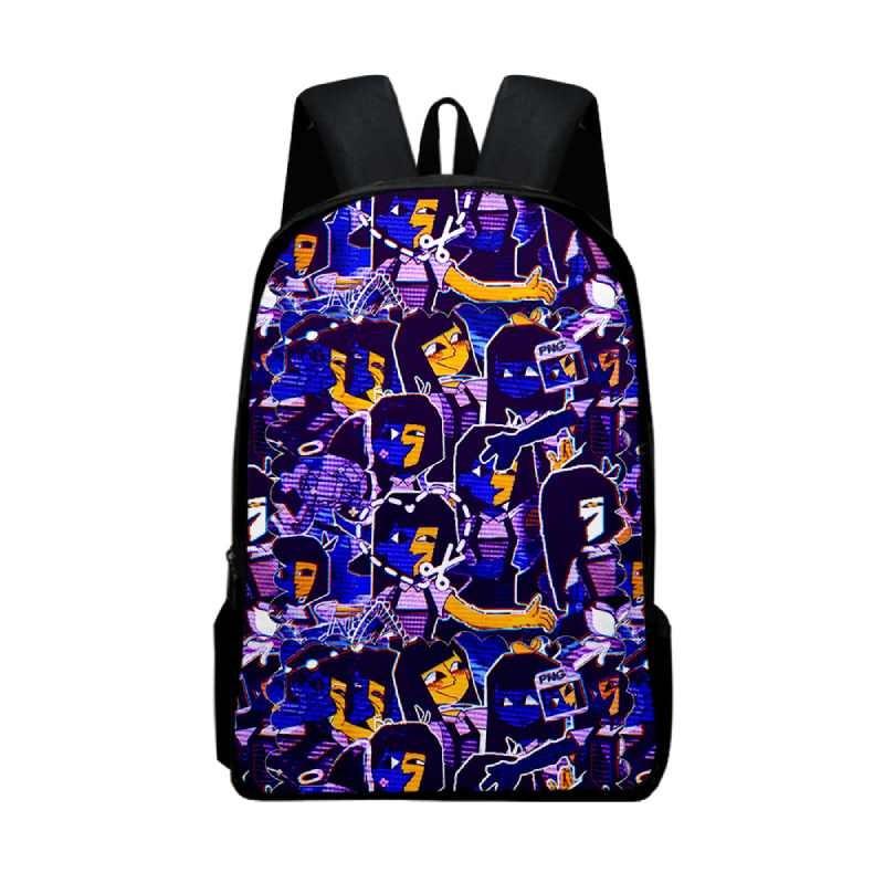 Ena Dream Bbq Student Book Backpack Fashionable Prints Schoolbag Gifts Kids