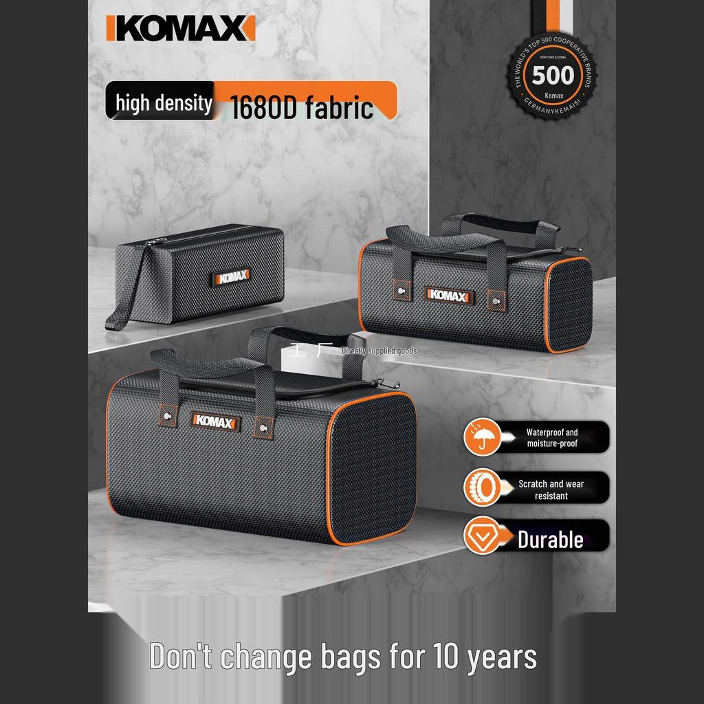 Multifunctional Sturdy Canvas Toolkit & Storage Bag for Electricians