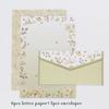 9pcs Cute Envelopes Set Kawaii Letter Pads DIY Postcard Wedding Invitation Card Paper Cover Korean Stationery Office Supplies