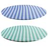 Cross Silly Billyz Round Gingham Tablecloth 120cm