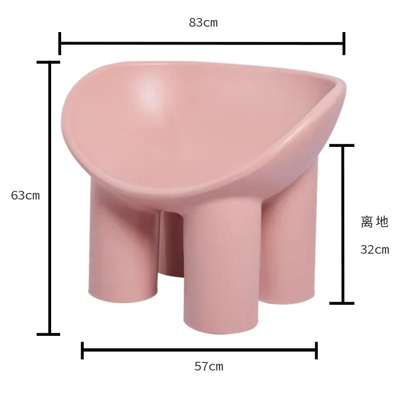 Nordic Single Leisure Stool - Simple Creative Design, Elephant Style, Suitable for Home Living Room & Outdoor, Dropshipping