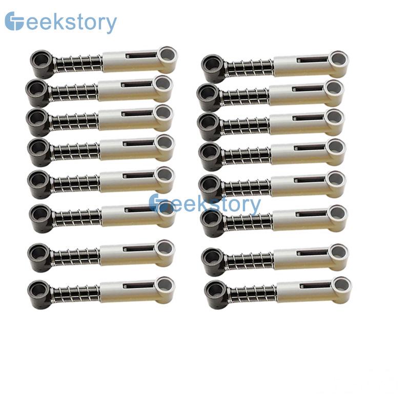 

16PCS Soft/Hard Spring Shock Arm MOC Building Blocks Technology Parts Absorber Suspension 76537 76138 DIY Toy Bricks Accessories