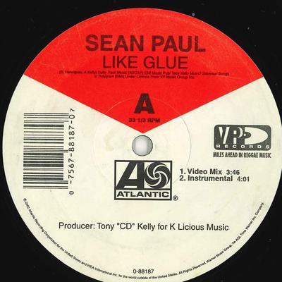 12inch Record SEAN PAUL - Like Glue 088187 ATLANTIC 2002 Unknown Reggae, Ska & Dub Used