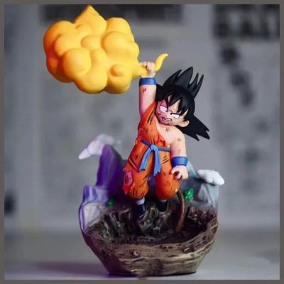 9cm Anime Dragon Ball Figuren Böse Eindämmungswelle Son Goku Actionfigur Super Saiyan PVC Statue Sammlermodell Spielzeug Geschenk