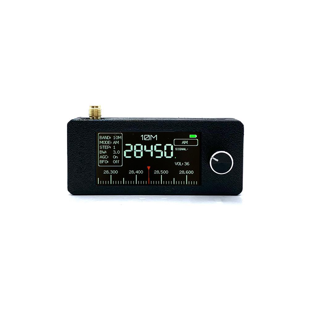 SI4732 0.5-108mhz Pocket Radio 1.9inch IPS Screen LSB USB AM FM Portable Mini Radio HF SW MW VHF All Band Radio Receiver
