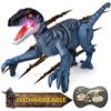 2.4GHz Remote Control Dinosaur, Simulation Walking Velociraptor Robot Toy, Electronic RC Dinosaur Toys, Gift for Boys Girls