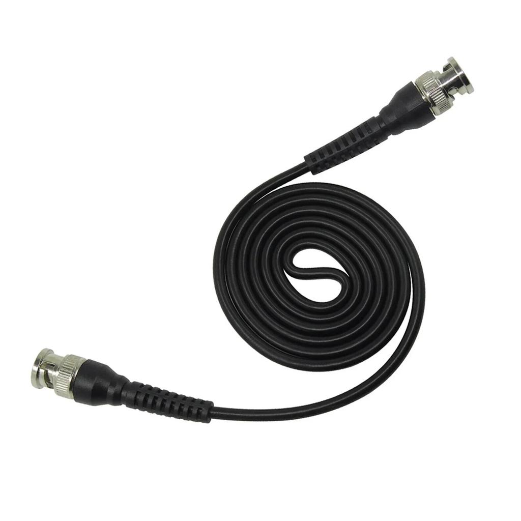 BNC Q9 Male To Male Plug Oscilloscope Test Cable Wire 50 Ohm 3.3ft Impedance Coaxial Cable Cord 100cm