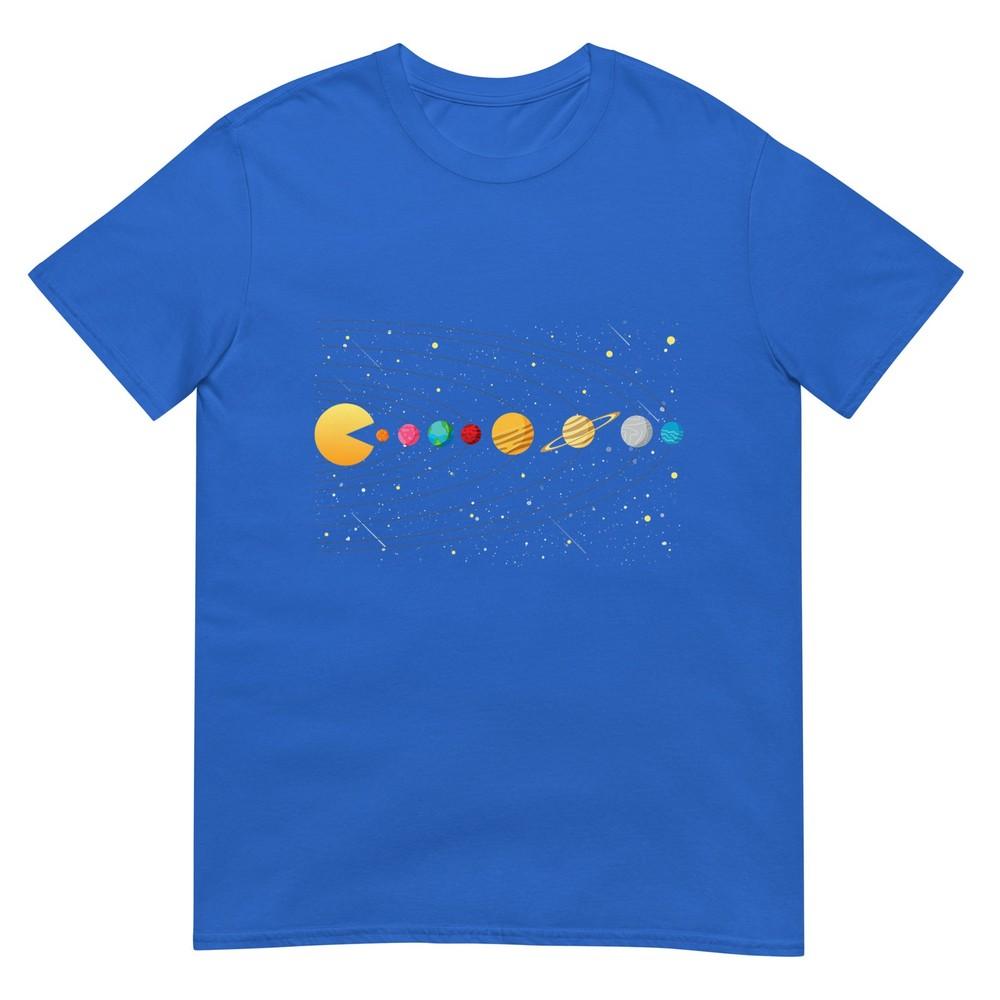 Funny Solar System Astronauts Space Video Games Tshirt