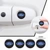 4Pcs 20mm Car Lock Stickers Keyhole Dustproof Decals For Ford Mustang Bronco Fiesta Focus Mondeo Kuga lz0 Edge Explorer F150 Ranger