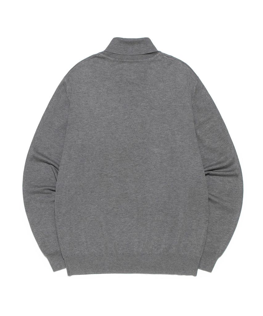 LEE Turtleneck Washable Knit Gray