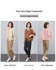 Women's Spring/Autumn Loose Baseball Jacket - Button Cardigan Top for Middle-Aged Moms (2025 Collection)