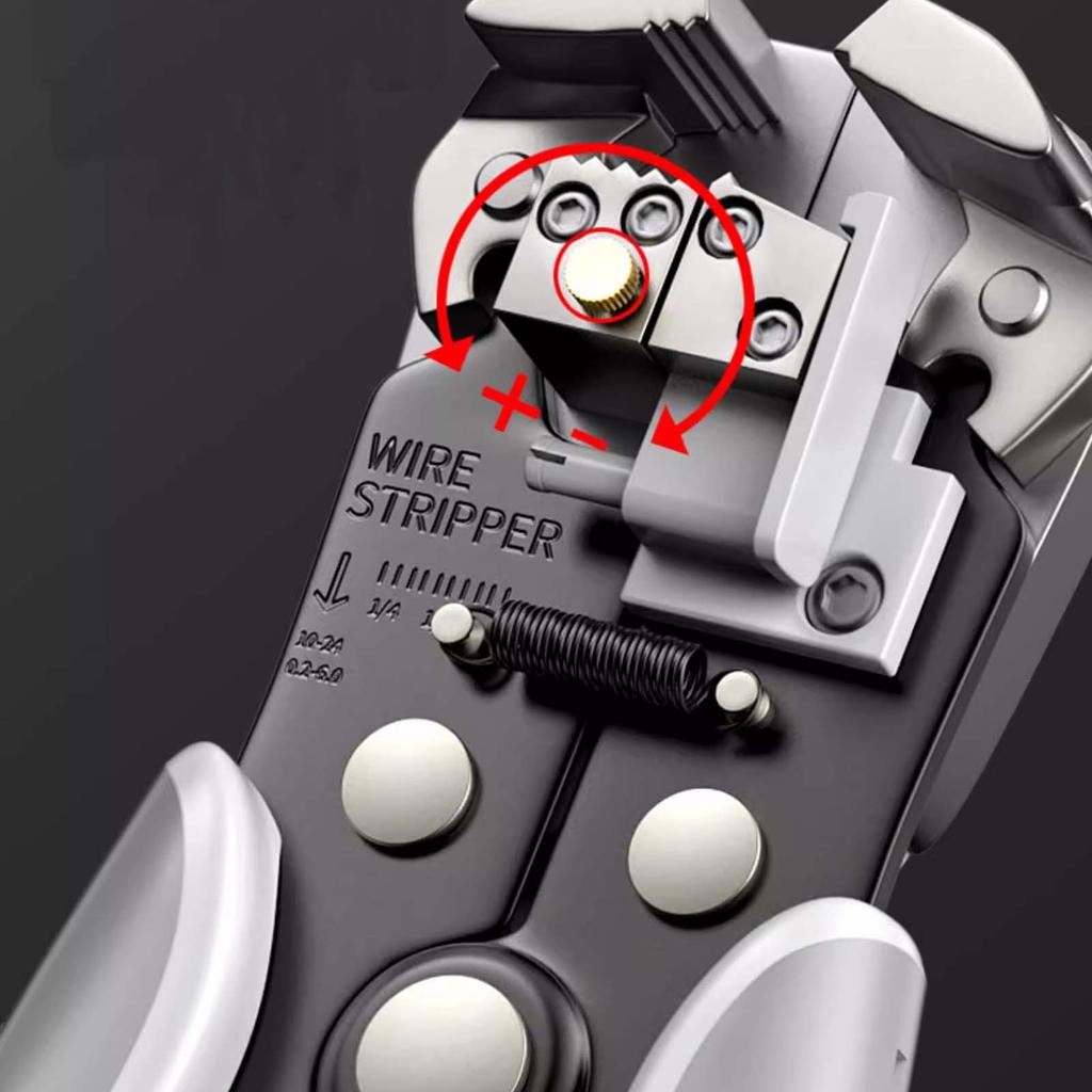 0.2-6.0mm² Multifunction Automatic Wire Stripper High Hardness Anti deformation Cable Peeling Terminal Clamping Pliers