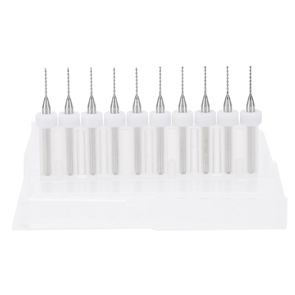 

10pcs 0.7mm Tungsten Steel Drill Bit Set Woodworking Engraving Drill Tool Accessory