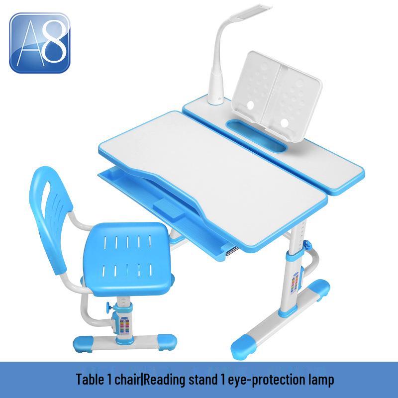 Tongben Shi 80CM Child's Adjustable Study Desk & Chair Set with Posture and Eye Protection