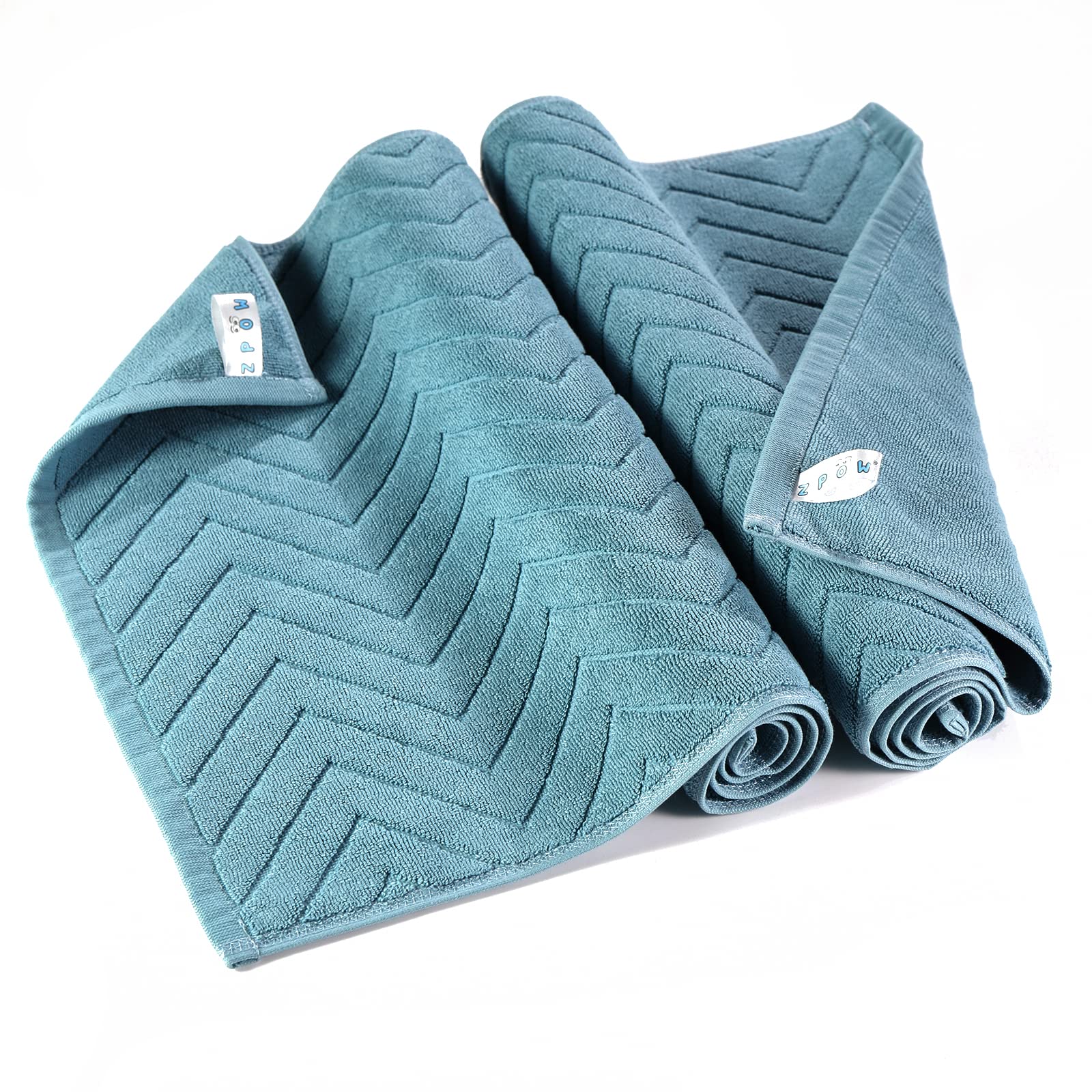 

Махровый коврик для ванной Полностью протестирован машиной и прочный Идеальный подарок для 40 см x Зеленый Большой, 800-момме, Качество отеля, Стираемый, Стираемый, 100% хлопок, зелёный